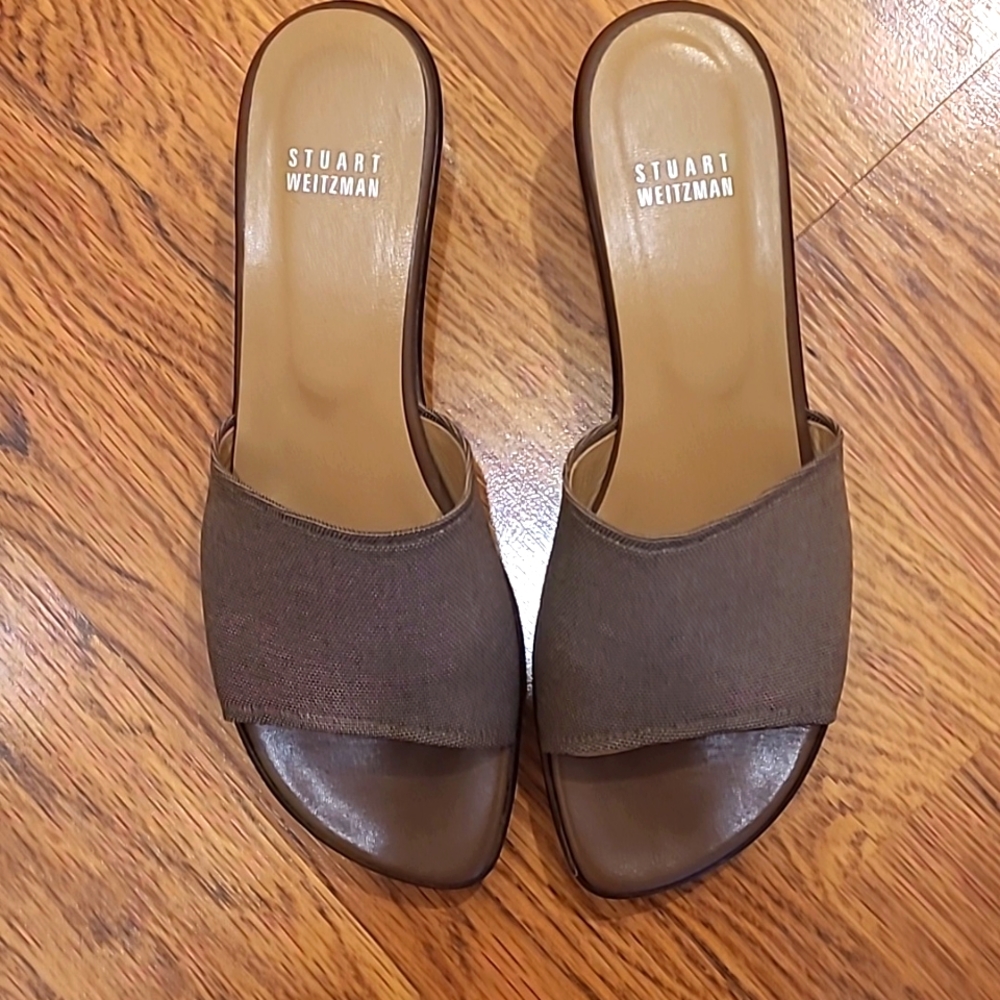 Stuart Weitzman Mini Platform Sandal. - image 1